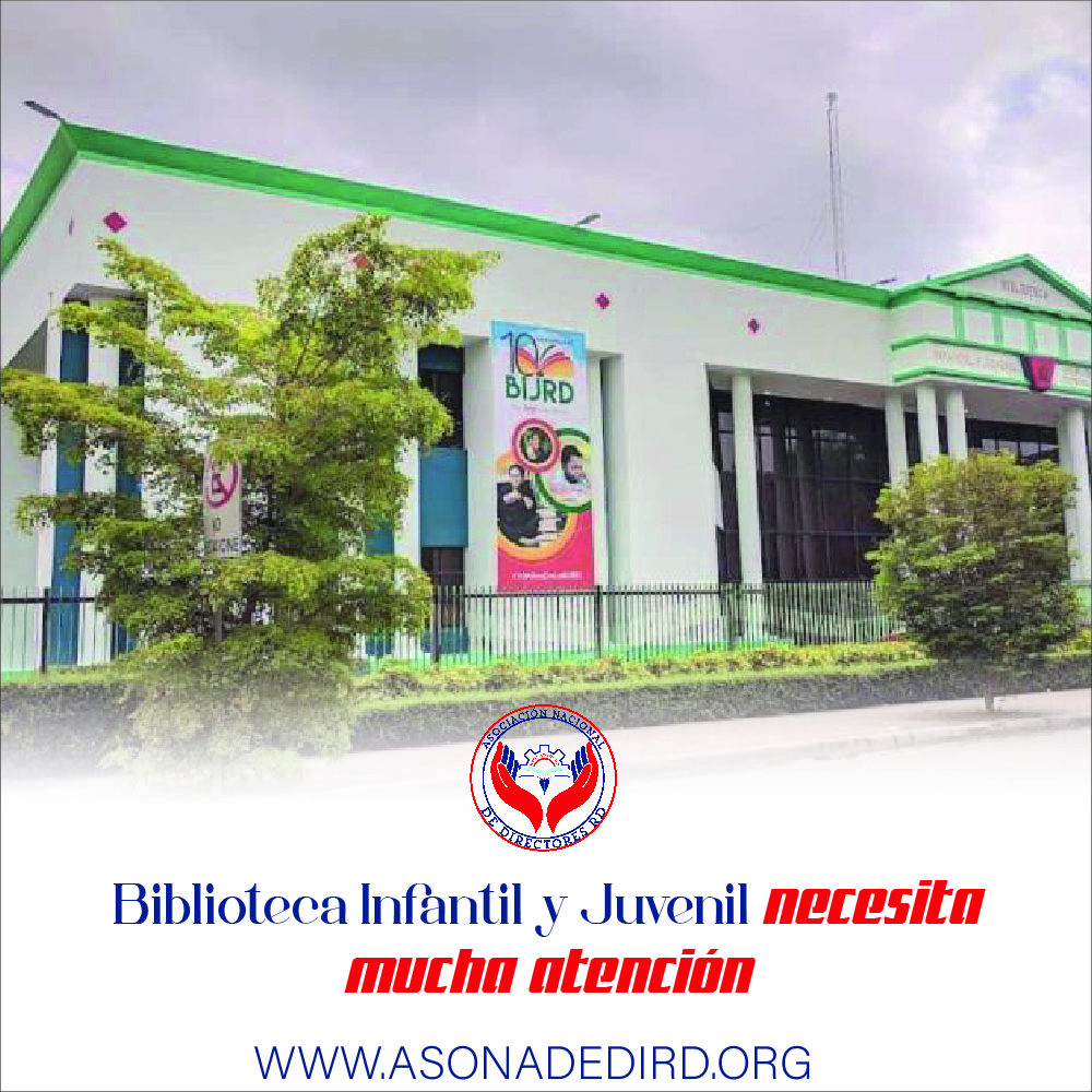 Biblioteca Infantil y Juvenil necesita mucha atención