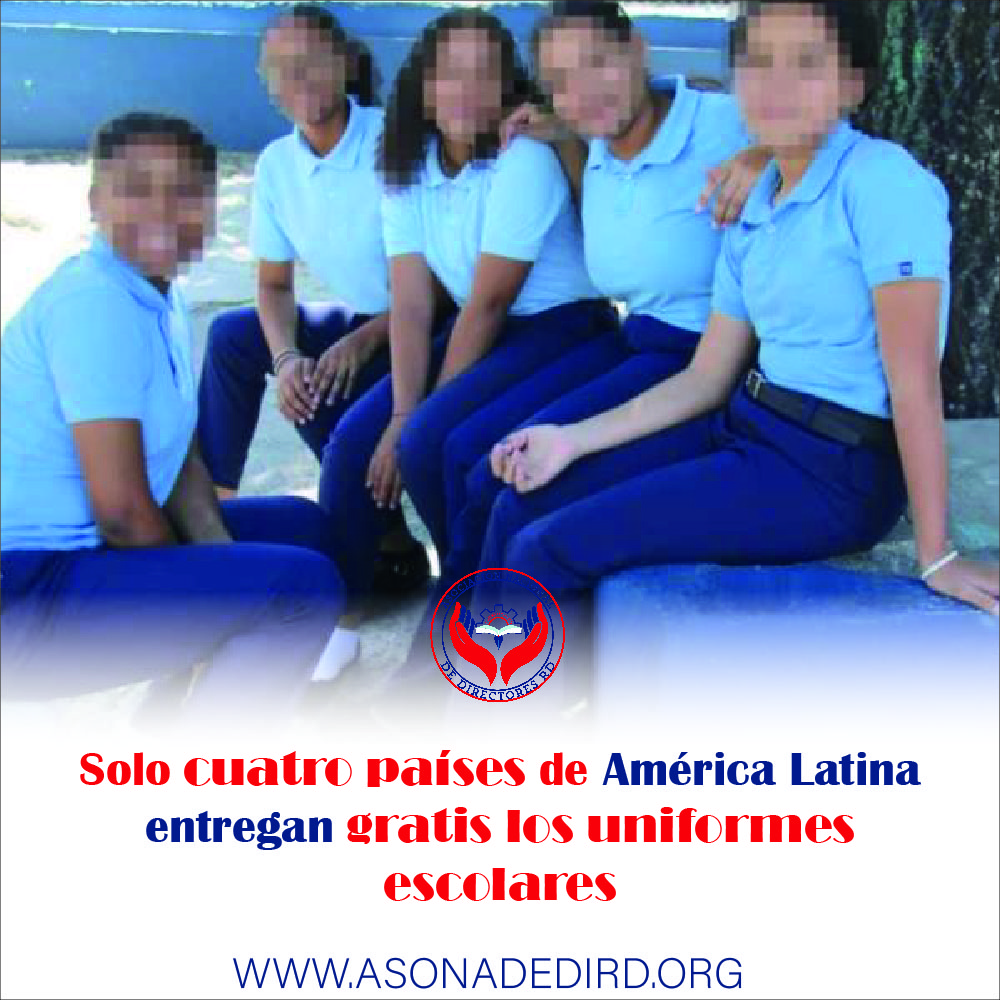 Solo cuatro países de América Latina entregan gratis los uniformes escolares
