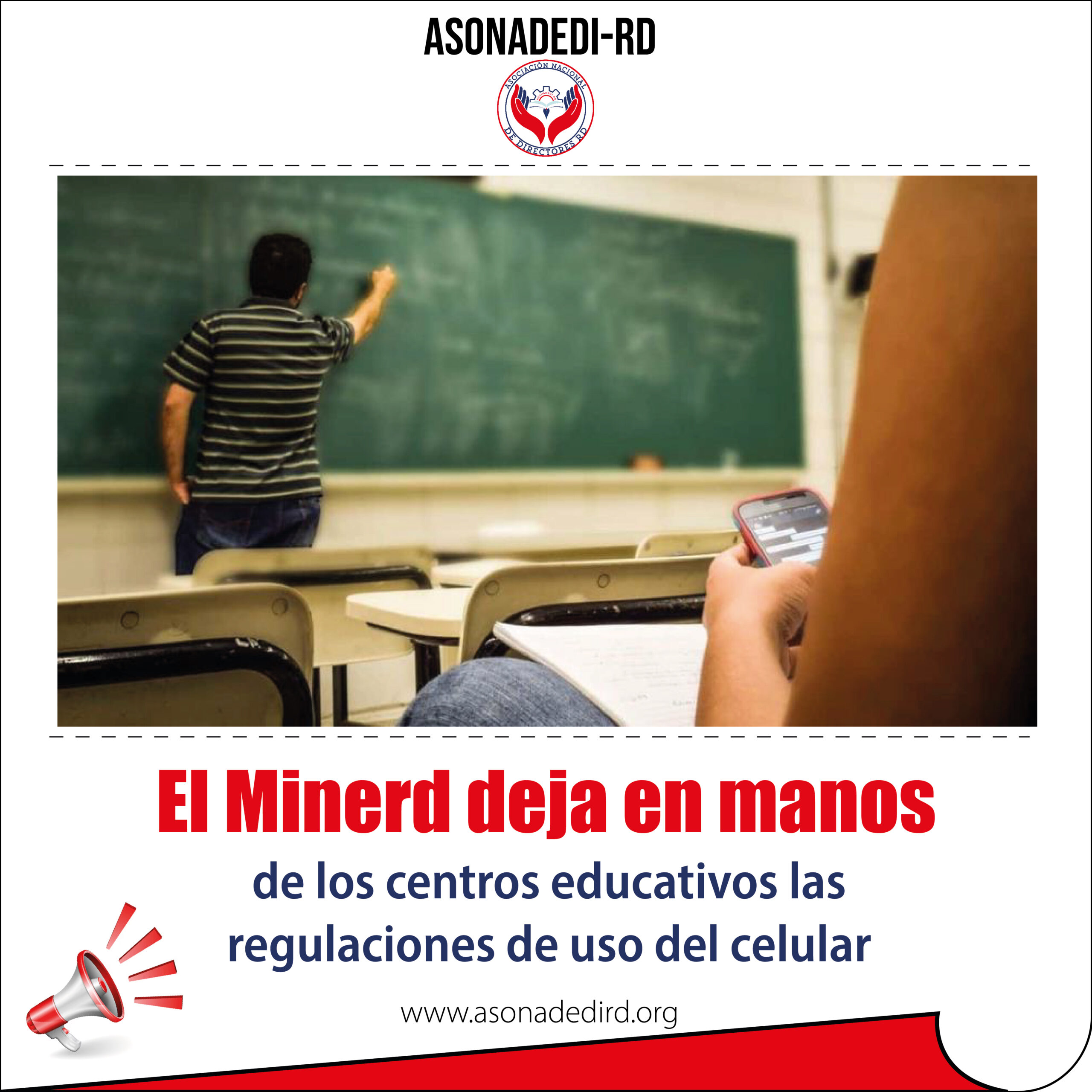 El Minerd deja en manos de los centros educativos las regulaciones de uso del celular