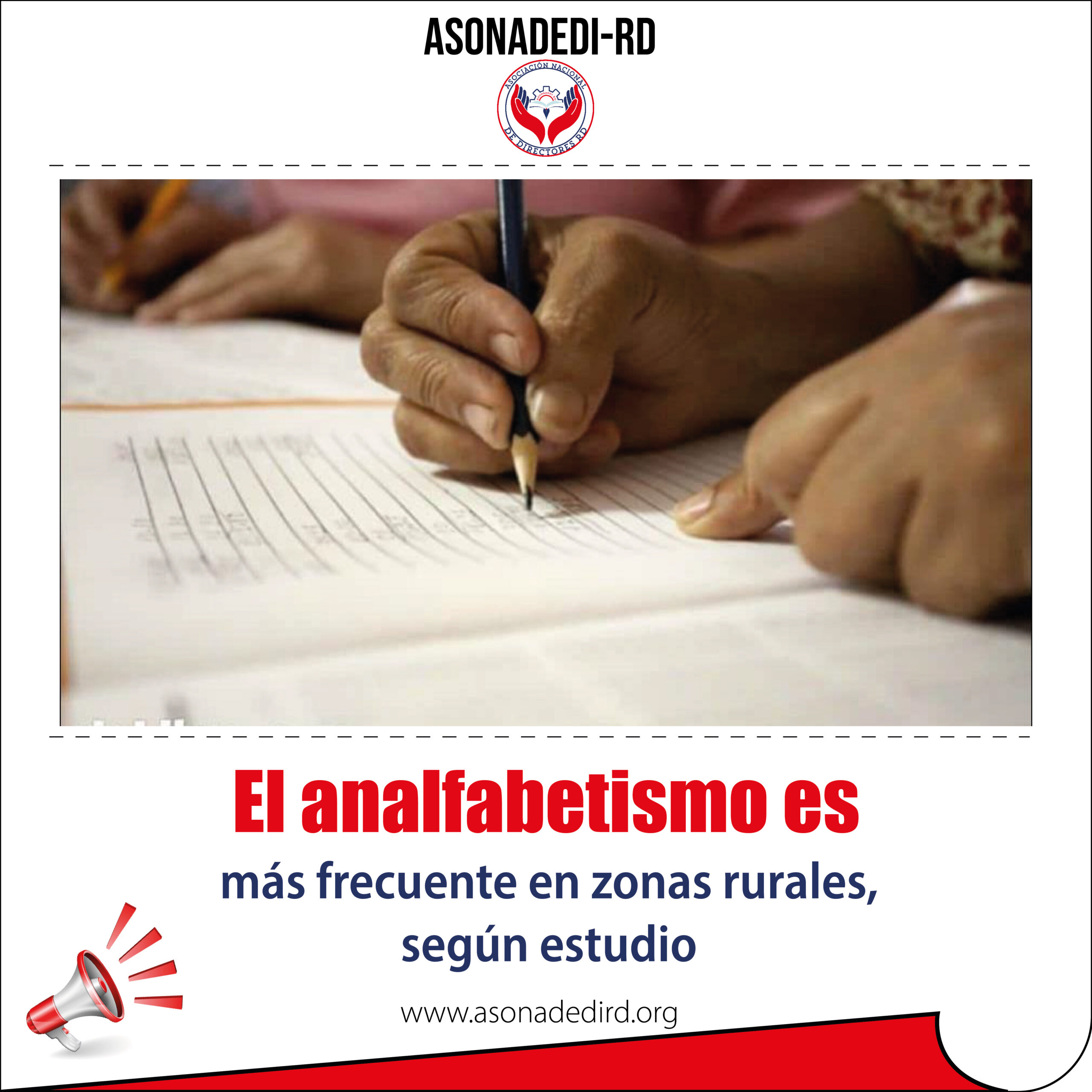 El analfabetismo es más frecuente en zonas rurales, según estudio