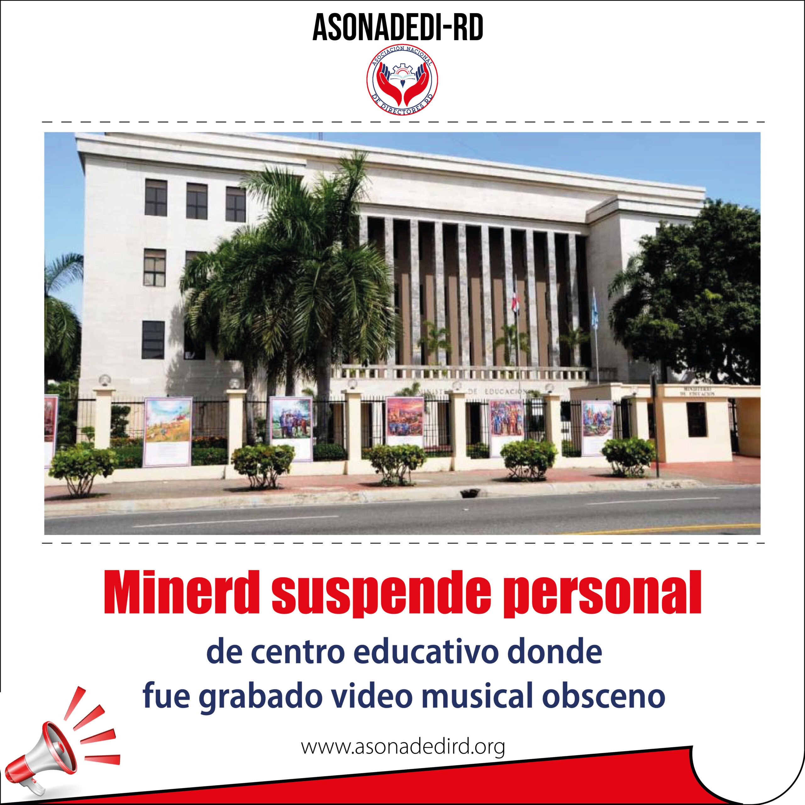 Minerd suspende personal de centro educativo donde fue grabado video musical obsceno
