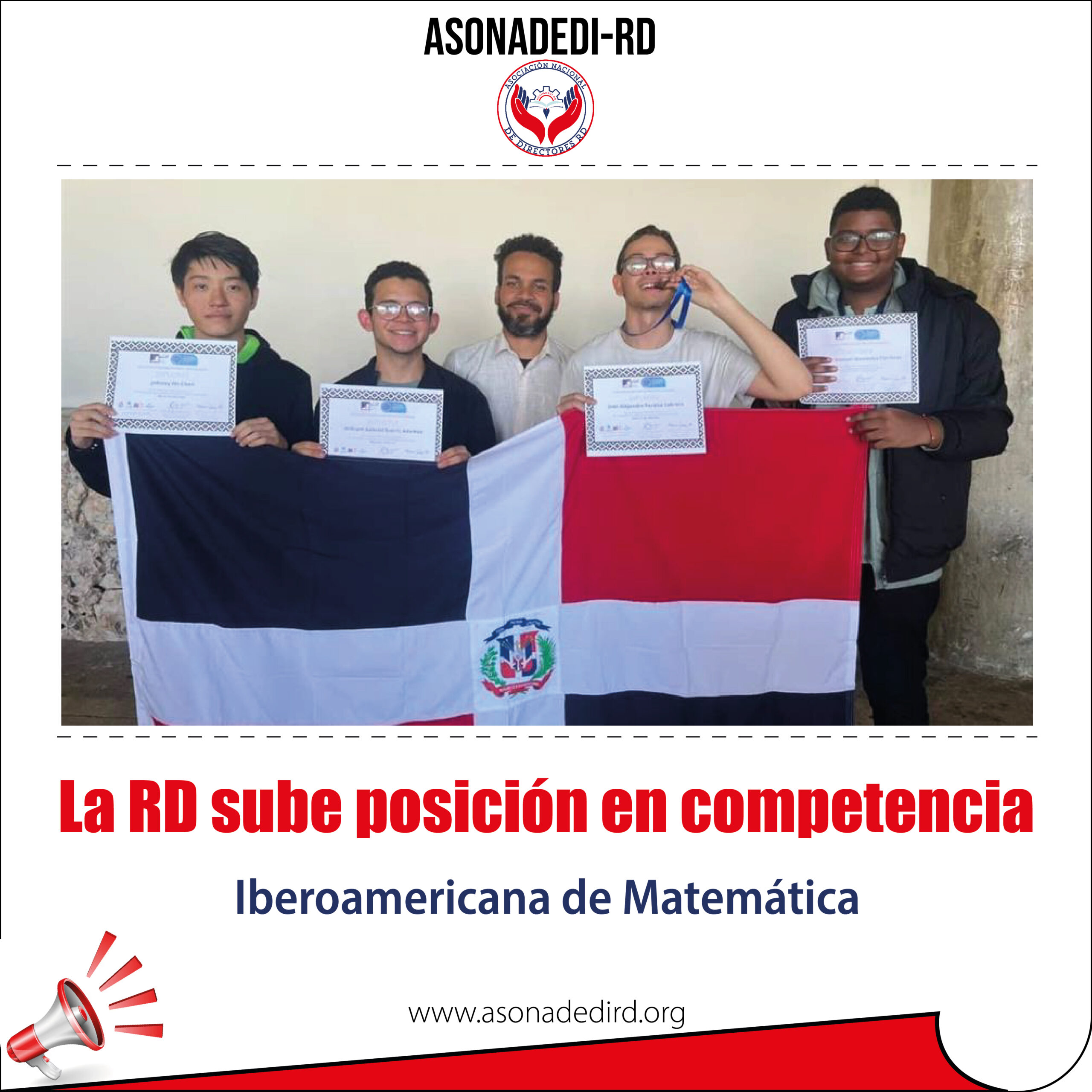 La RD sube posición en competencia Iberoamericana de Matemática