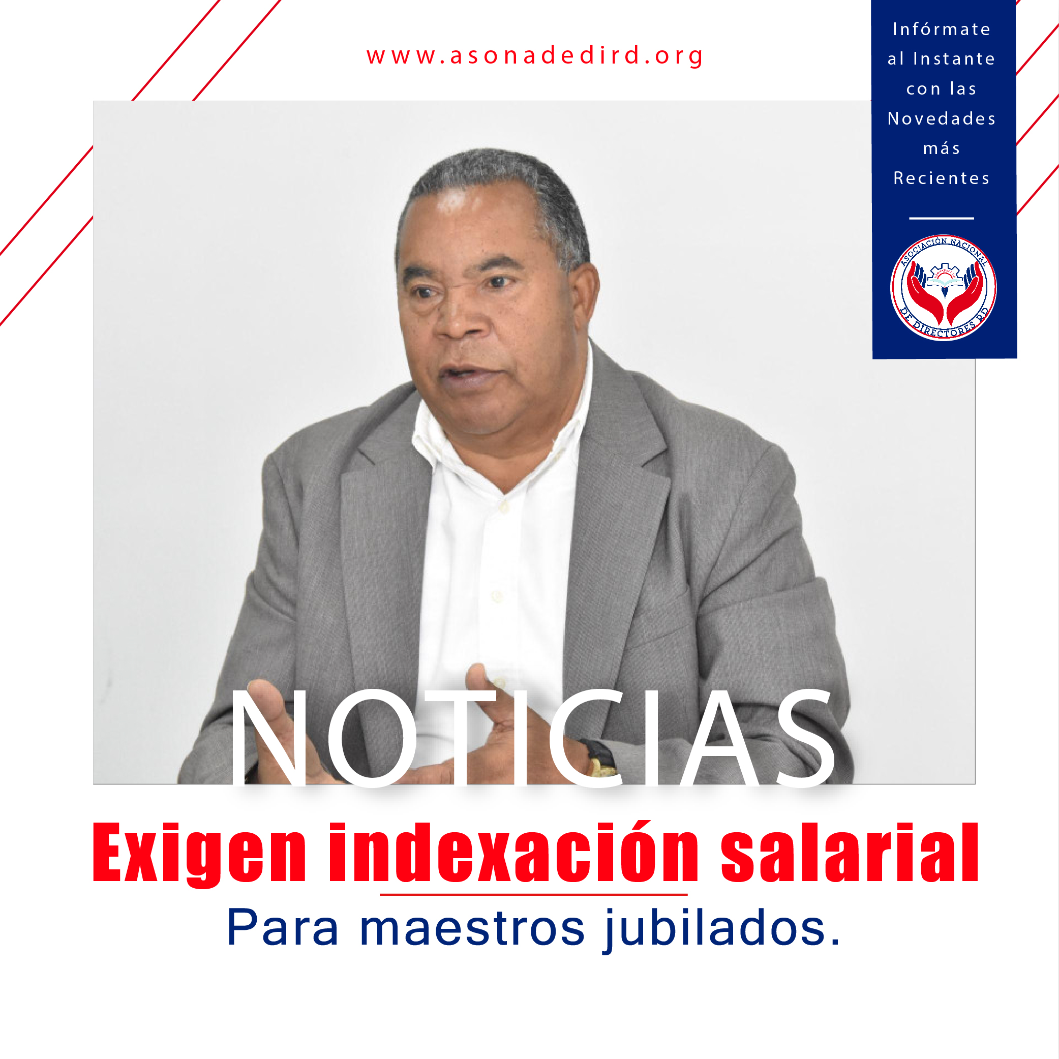 Exigen indexación salarial para maestros jubilados