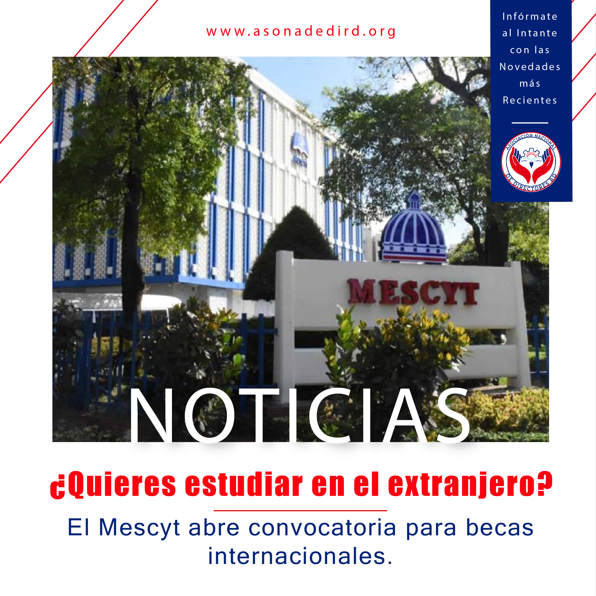¿Quieres estudiar en el extranjero? El Mescyt abre convocatoria para becas internacionales