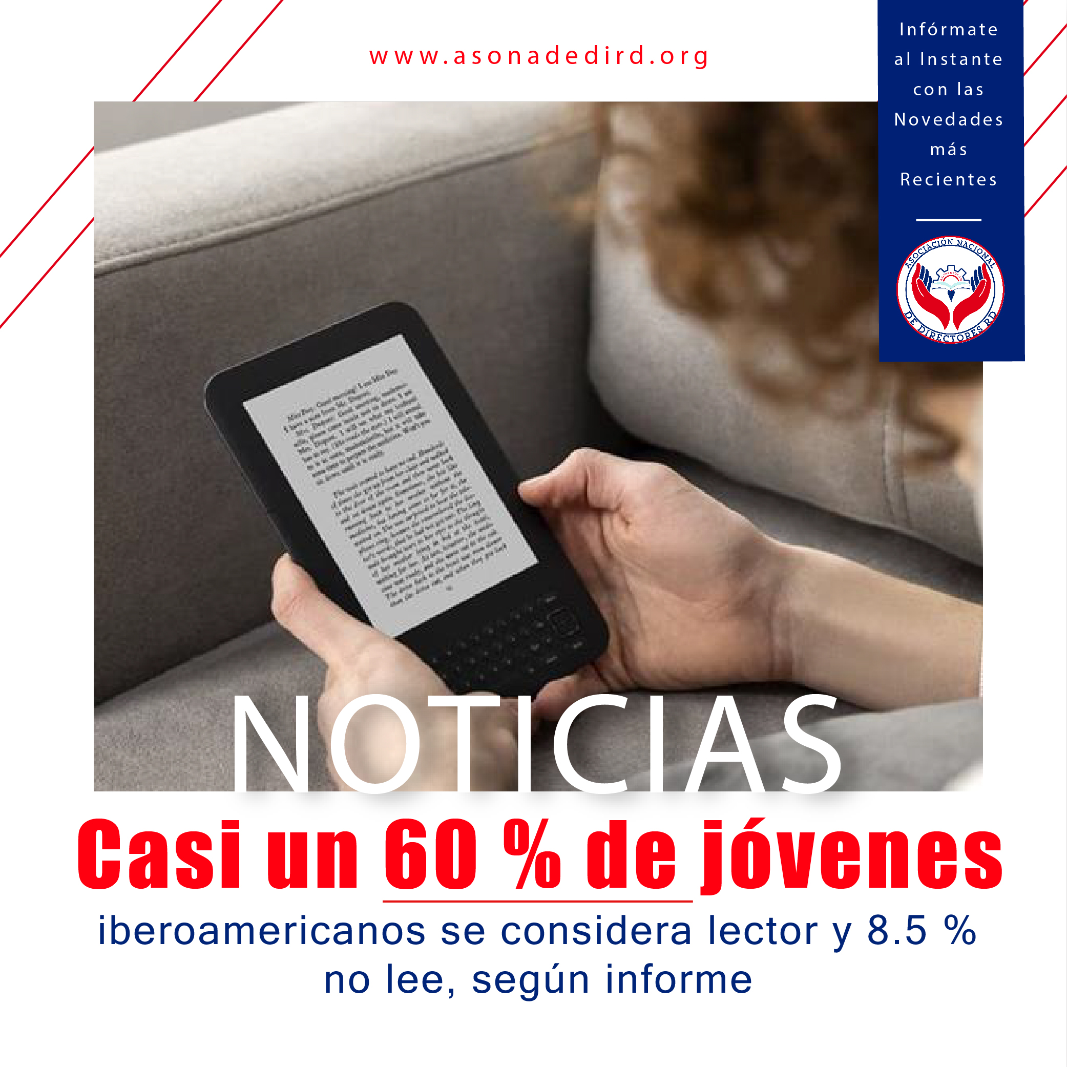 iberoamericanos se considera lector y 8.5 % no lee, según informe