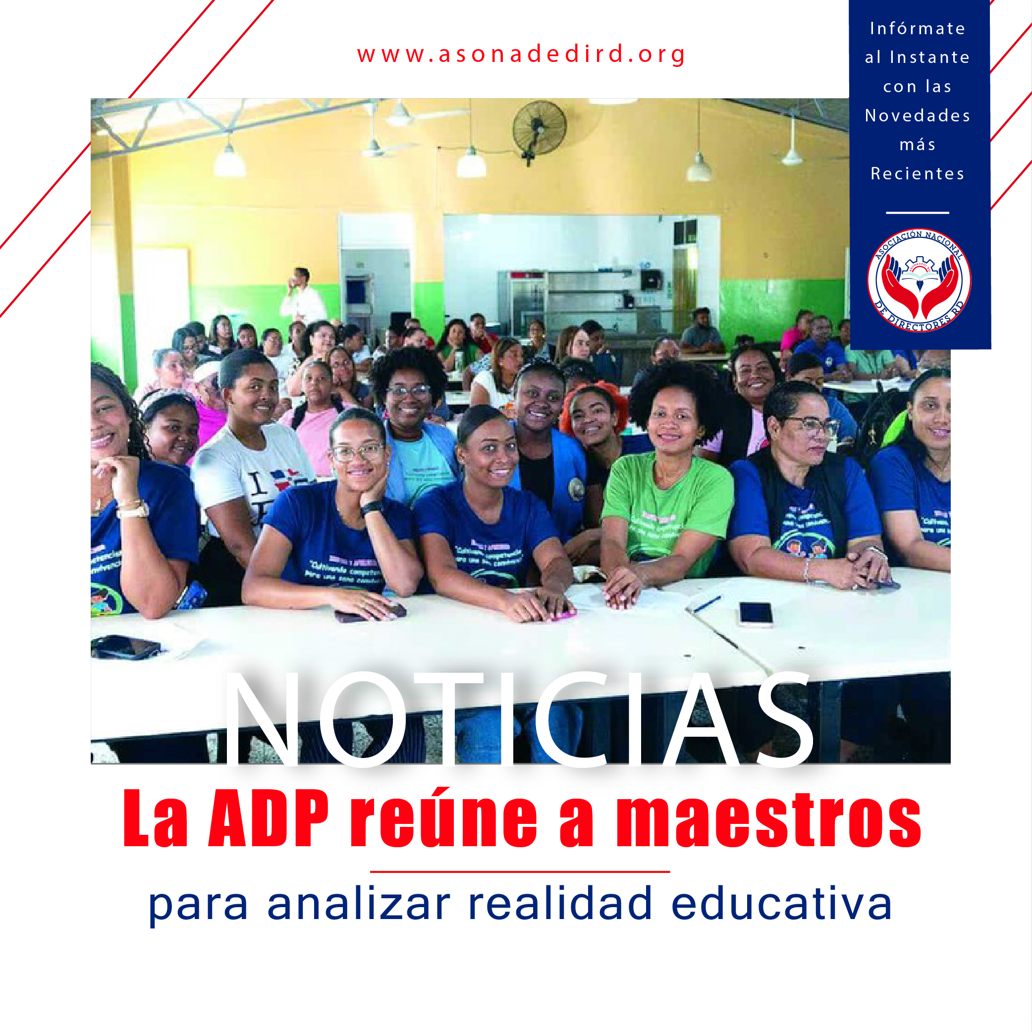 La ADP reúne a maestros para analizar realidad educativa