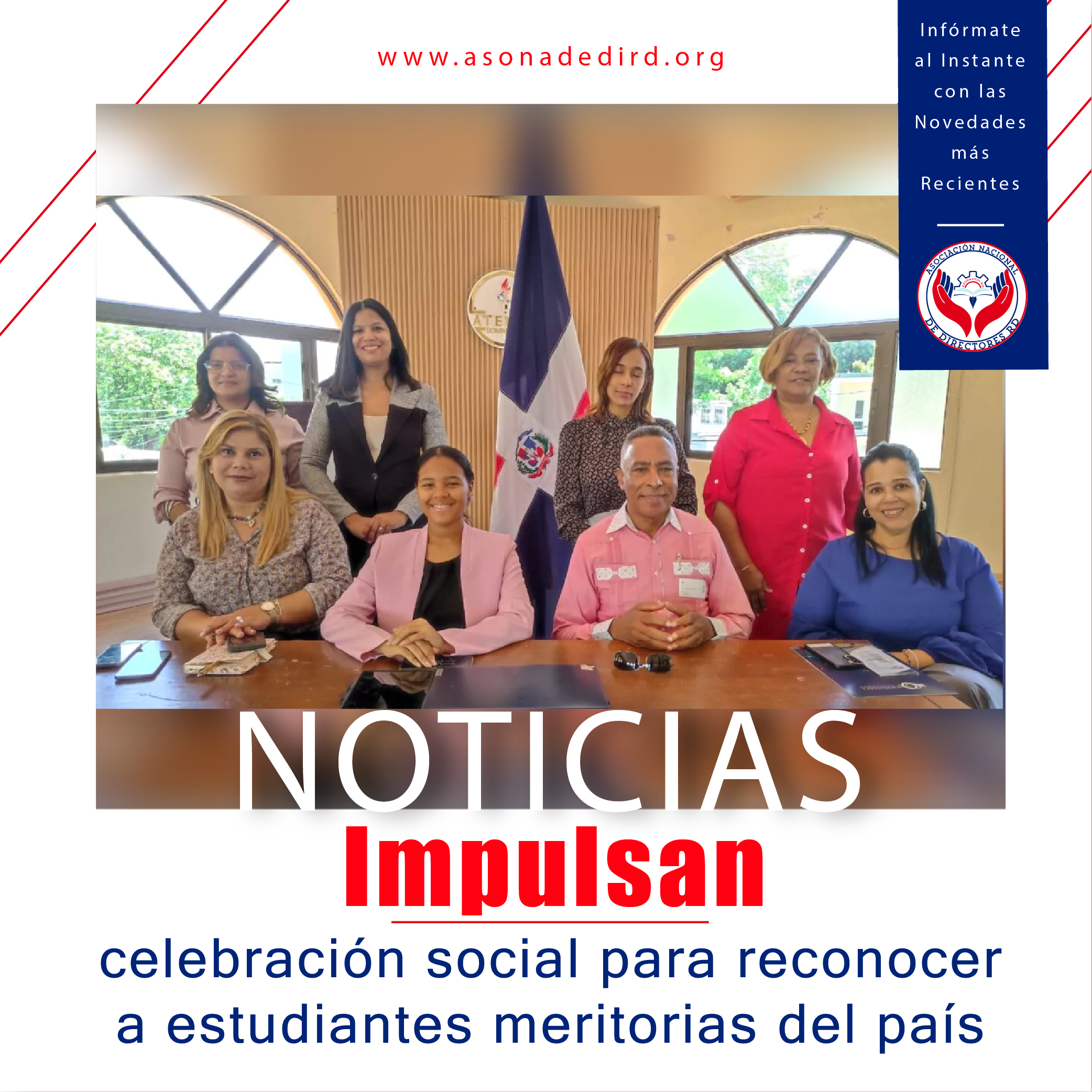 Impulsan celebración social para reconocer a estudiantes meritorias del país